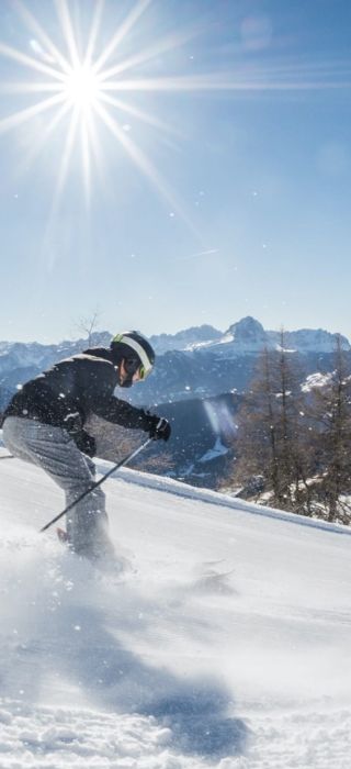 Piste da sci a San Vigilio di Marebbe
